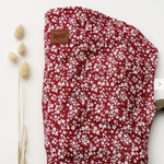 Merlot Bloom Toddler Carrier by Happy Baby Buckle Carrier