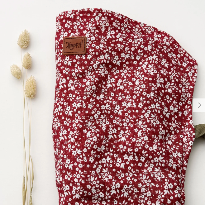 Merlot Bloom Toddler Carrier by Happy Baby Buckle Carrier