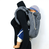 Metro Monochrome DidyGo Onbuhimo by Didymos - OnbuhimoLittle Zen One4048554843632