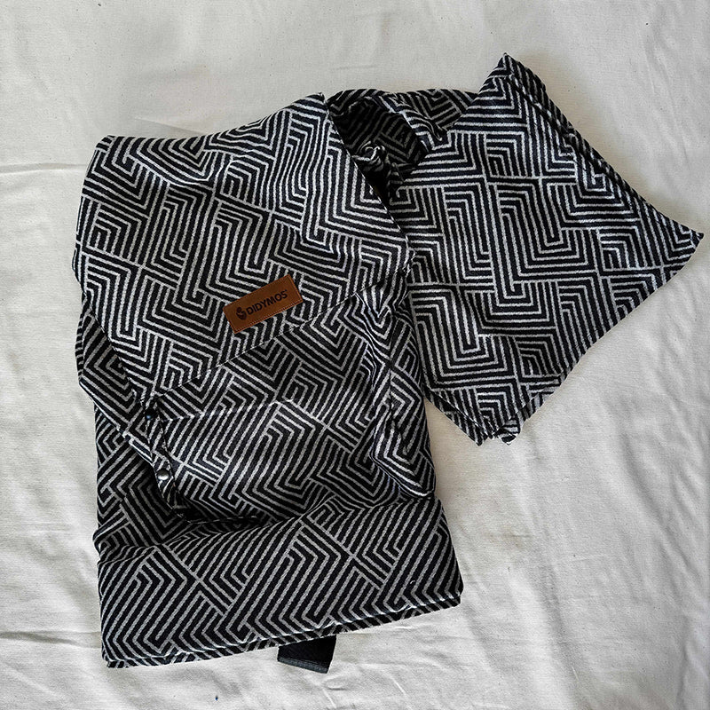 Metro Monochrome Toddler DidyKlick 4u by Didymos Didymos at Little Zen One