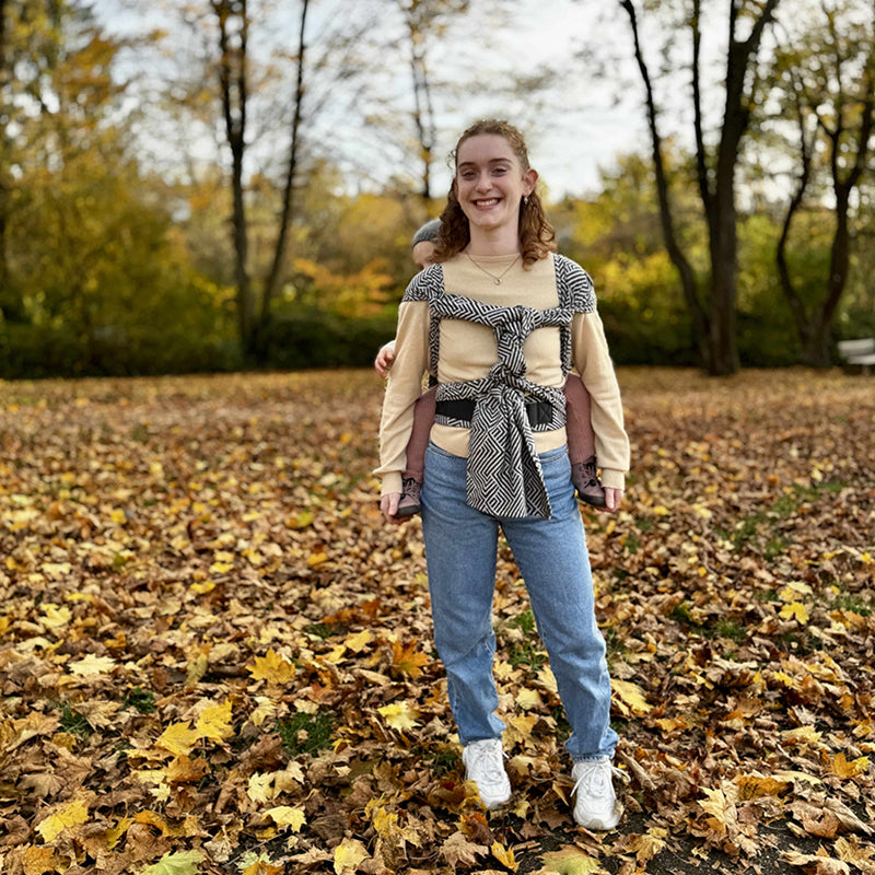 Metro Monochrome Toddler DidyKlick 4u by Didymos Didymos at Little Zen One