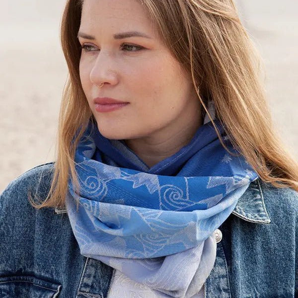 Misty Mountains Aduial Cowl by Oscha - Baby Carrier AccessoriesLittle Zen One1111145692