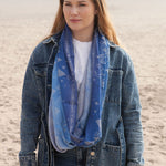 Misty Mountains™ Aduial Infinity Loop Scarf by Oscha Oscha at Little Zen One