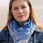 Misty Mountains™ Aduial Infinity Loop Scarf by Oscha Oscha at Little Zen One