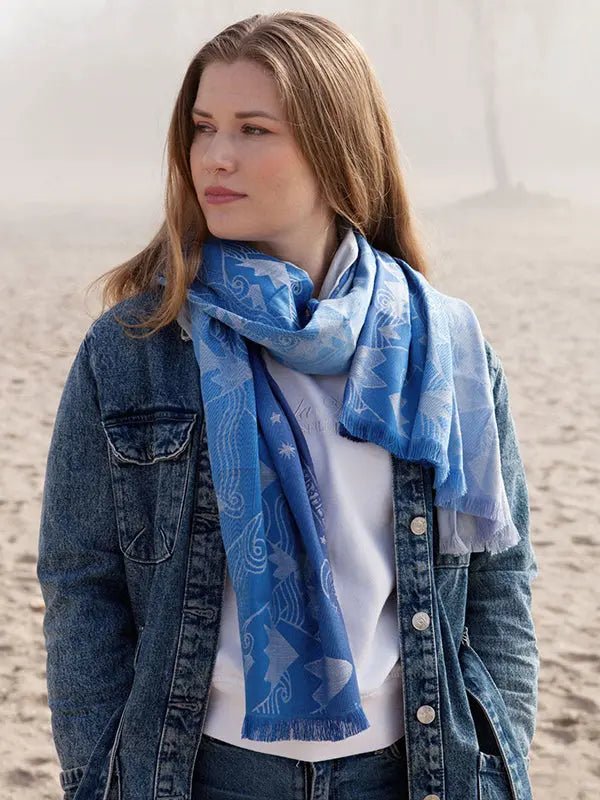 Misty Mountains Aduial Scarf by Oscha - Baby Carrier AccessoriesLittle Zen One1111145691