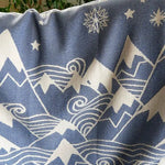 Misty Mountains Hith Cashwool Throw by Oscha Home Hobby