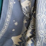 Misty Mountains Hith Cashwool Throw by Oscha Home Hobby