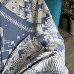 Misty Mountains Hîth Cashwool Throw by Oscha - Home & HobbyLittle Zen One111111305