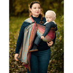 Misty Mountains™ Road Less Travelled Ring Sling by Oscha Oscha at Little Zen One