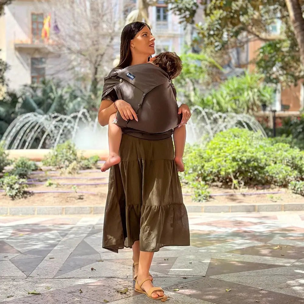 Mocca Toddler DidyKlick 4u Half Buckle by Didymos - Half Buckle CarrierLittle Zen One4048554406622