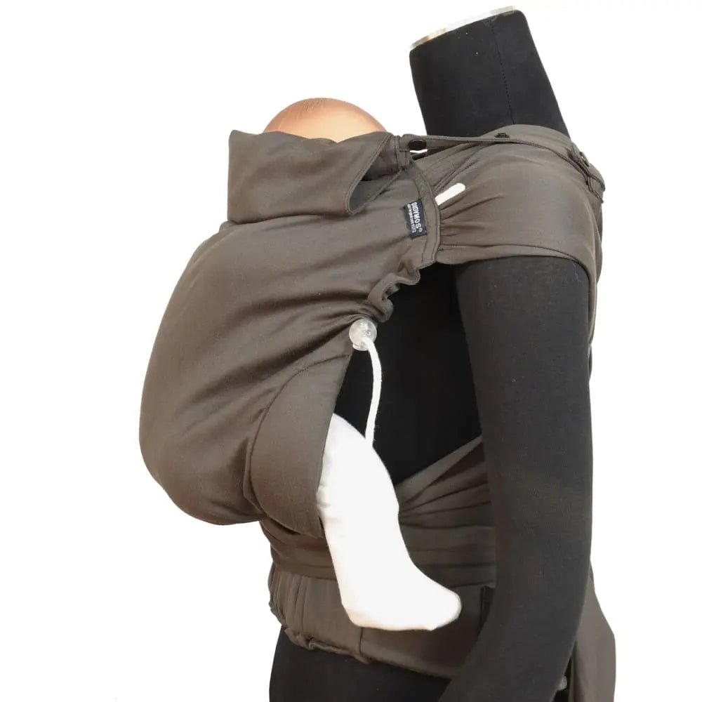 Mocca Toddler DidyKlick 4u Half Buckle by Didymos - Half Buckle CarrierLittle Zen One4048554406622