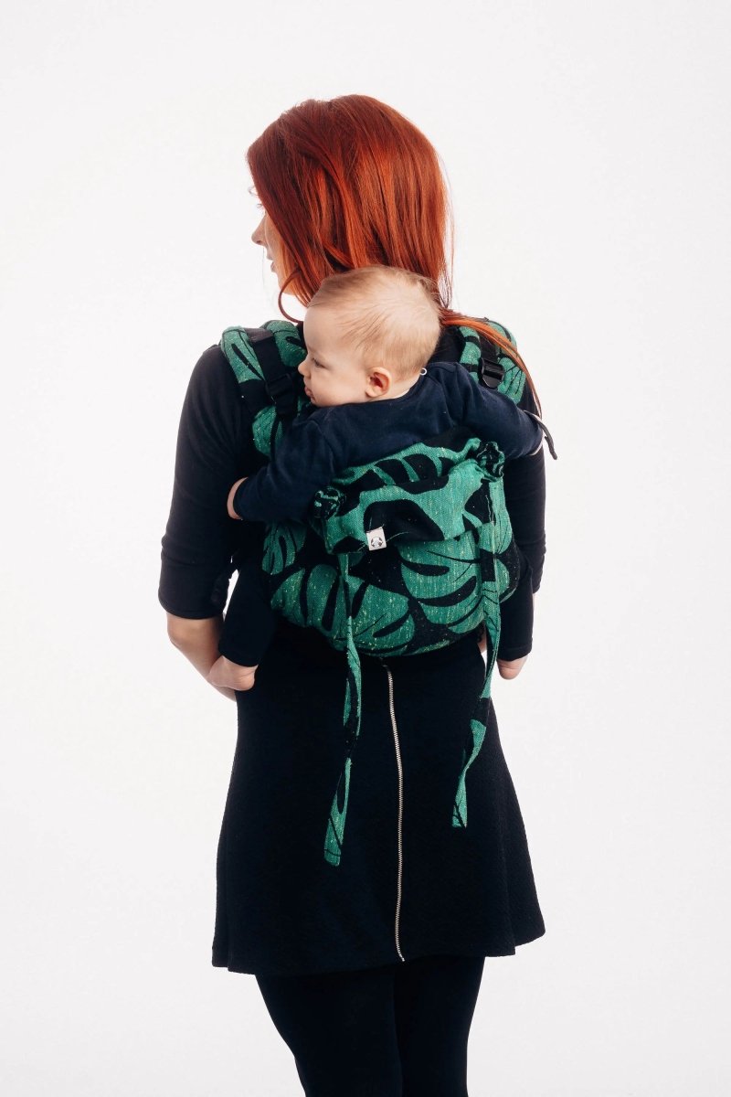 Monstera Urban Jungle Toddler Onbuhimo PRO by LennyLamb - OnbuhimoLittle Zen One73252688