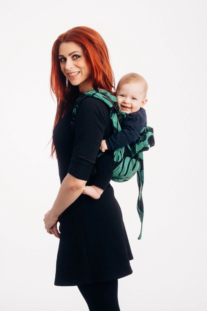 Monstera Urban Jungle Toddler Onbuhimo PRO by LennyLamb - OnbuhimoLittle Zen One73252688