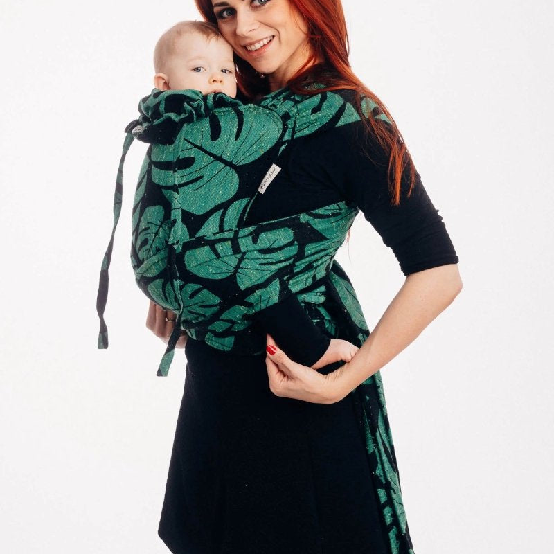 Monstera Urban Jungle Toddler Wrap - Tai Mei Tai by LennyLamb - Mei TaiLittle Zen One4157025825