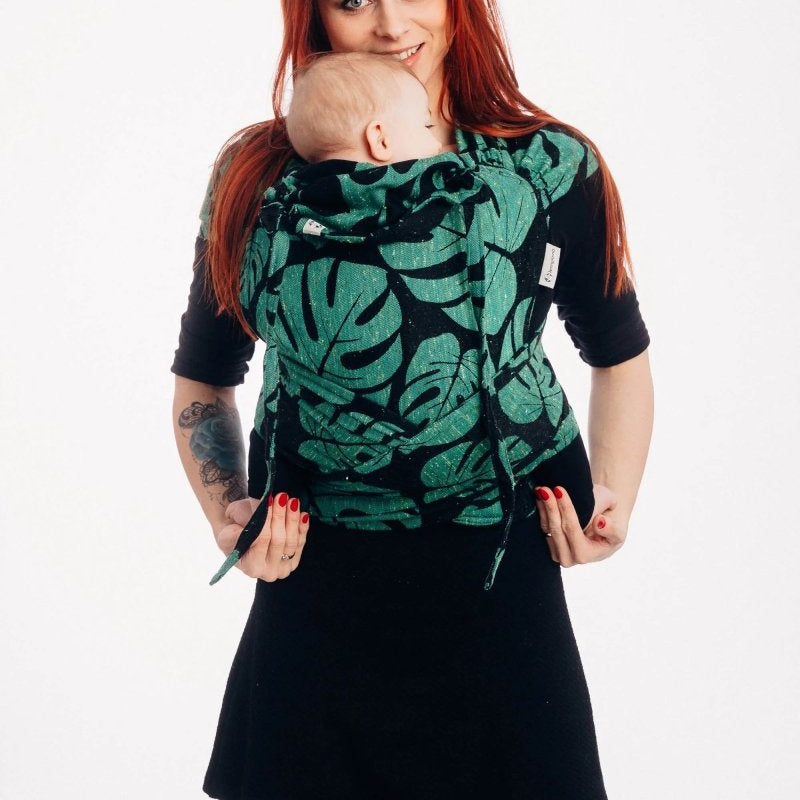 Monstera Urban Jungle Toddler Wrap - Tai Mei Tai by LennyLamb - Mei TaiLittle Zen One4157025825