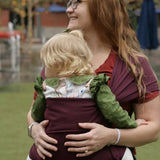 Mulberry Everyday Half Buckle Baby Carrier by Beachfront Baby Half Buckle