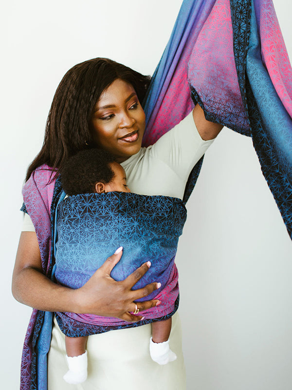 Nano Peekaboo! Woven Wrap by Oscha Oscha at Little Zen One