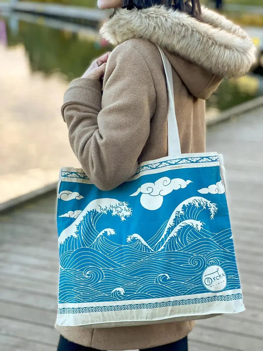 Okinami Eco Tote Bag by Oscha - BagsLittle Zen One111121879