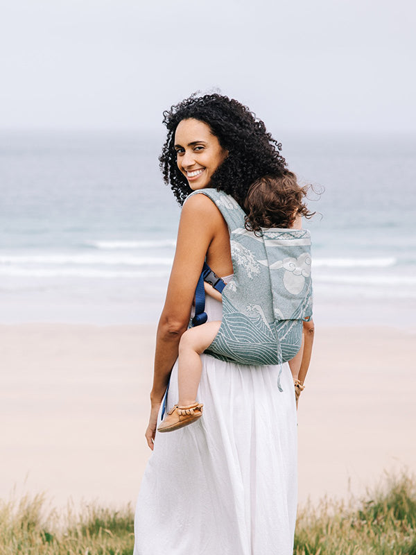Okinami Kaio Bairn Baby Carrier by Oscha Oscha at Little Zen One