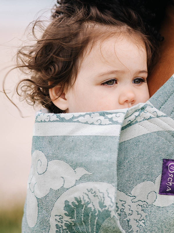 Okinami Kaio Bairn Baby Carrier by Oscha Oscha at Little Zen One