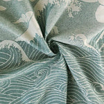 Okinami Kaio Fabric Piece by Oscha Fabric