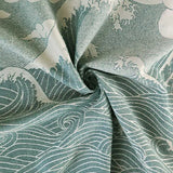 Okinami Kaio Fabric Piece by Oscha Fabric