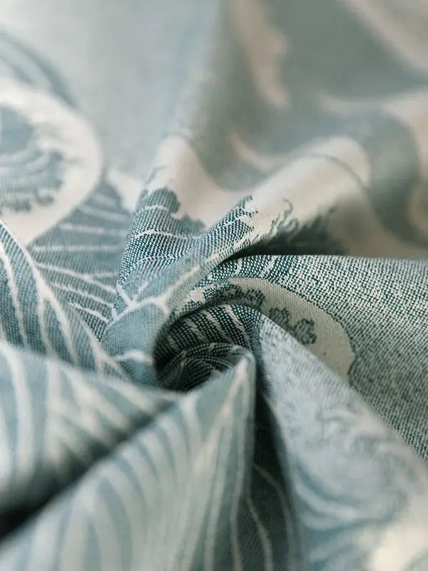 Okinami Kaio Fabric Piece by Oscha Fabric
