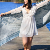 Okinami Kaio Shawl