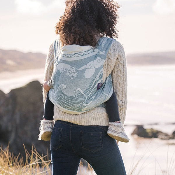 Okinami Kaio Toddler Cairis XL Half Buckle by Oscha - Half Buckle CarrierLittle Zen One34328144