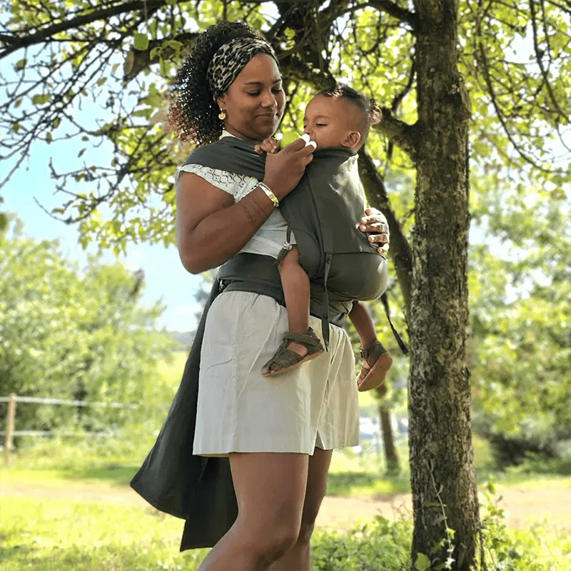 Olive Toddler DidyKlick 4u Half Buckle by Didymos - Half Buckle CarrierLittle Zen One4048554401627