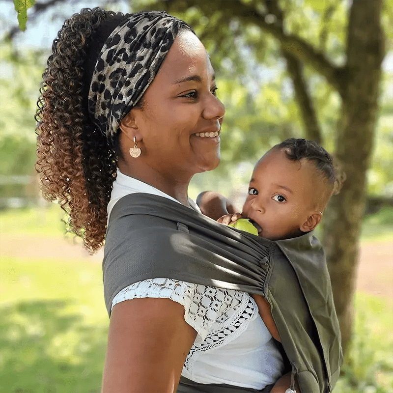 Olive Toddler DidyKlick 4u Half Buckle by Didymos - Half Buckle CarrierLittle Zen One4048554401627