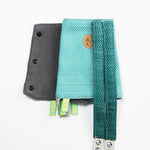Ombre Green Drool Pads Reach Straps