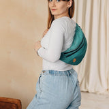 Ombre Green Large Waist Bag by LennyLamb - BagsLittle Zen One5907557759878