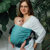 Ombre Green LennyHip Carrier