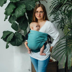 Ombre Green LennyHip Carrier by LennyLamb - Buckle CarrierLittle Zen One5907557785471