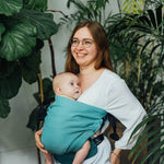 Ombre Green LennyHip Carrier by LennyLamb - Buckle CarrierLittle Zen One5907557785471