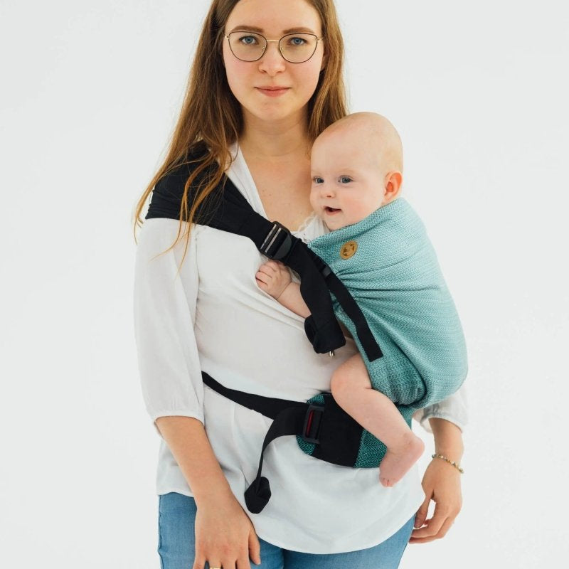 Ombre Green LennyHip Carrier by LennyLamb - Buckle CarrierLittle Zen One5907557785471