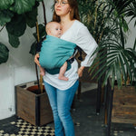 Ombre Green LennyHip Carrier by LennyLamb - Buckle CarrierLittle Zen One5907557785471