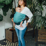 Ombre Green LennyHip Carrier by LennyLamb - Buckle CarrierLittle Zen One5907557785471