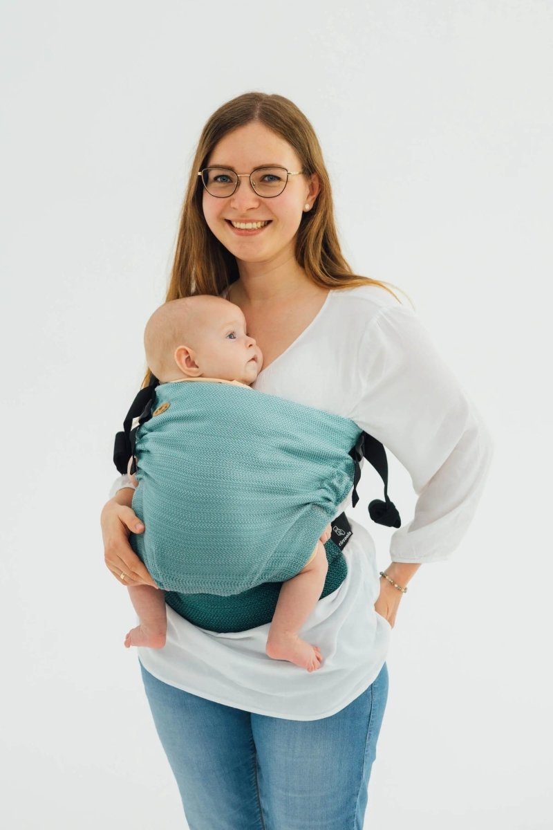 Ombre Green LennyHip Carrier by LennyLamb - Buckle CarrierLittle Zen One5907557785471