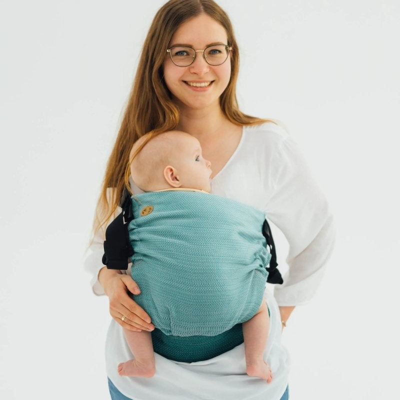 Ombre Green LennyHip Carrier by LennyLamb - Buckle CarrierLittle Zen One5907557785471