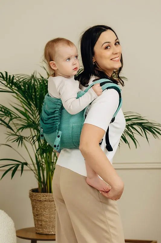 Ombre Green Onbuhimo PRO by LennyLamb - OnbuhimoLittle Zen One5907557789301