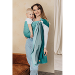 Ombre Green Ring Sling