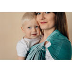 Ombre Green Ring Sling