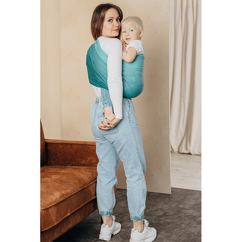 Ombre Green Ring Sling by LennyLamb - Ring SlingLittle Zen One5907557759670