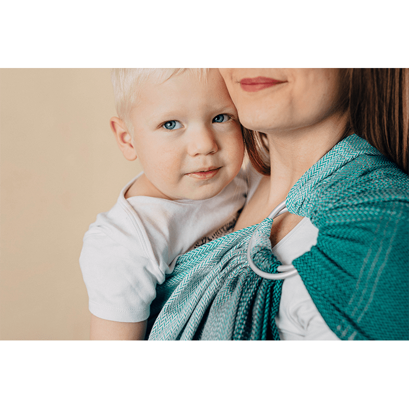 Ombre Green Ring Sling by LennyLamb - Ring SlingLittle Zen One5907557759670
