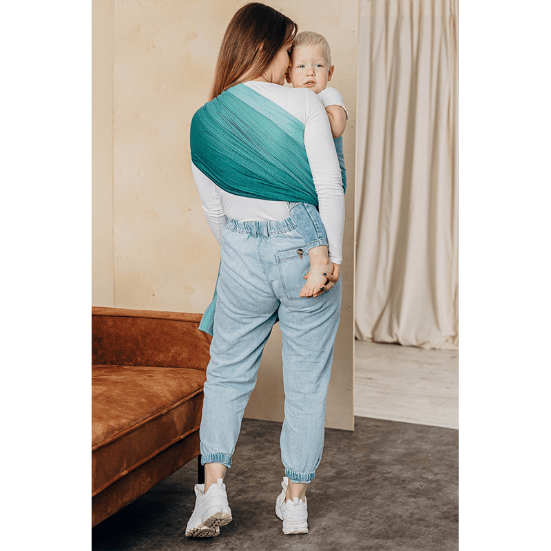 Ombre Green Ring Sling by LennyLamb - Ring SlingLittle Zen One5907557759670