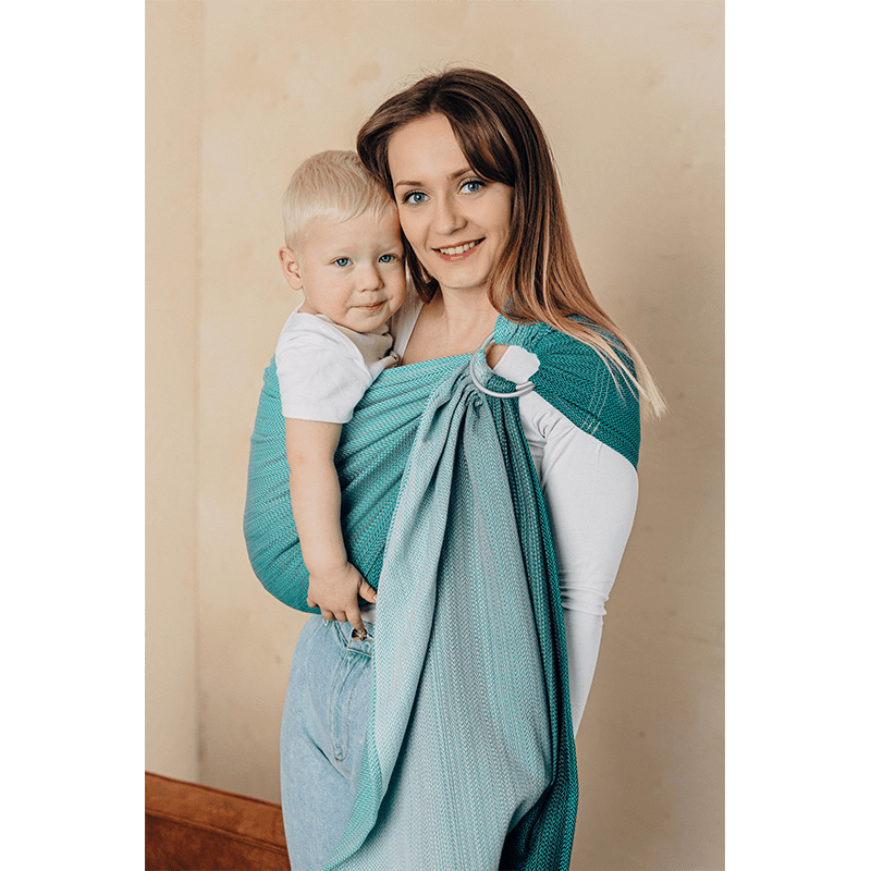 Ombre Green Ring Sling by LennyLamb - Ring SlingLittle Zen One5907557759670