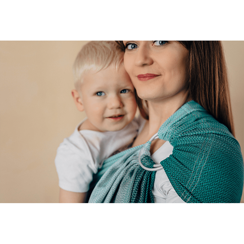 Ombre Green Ring Sling by LennyLamb - Ring SlingLittle Zen One5907557759670