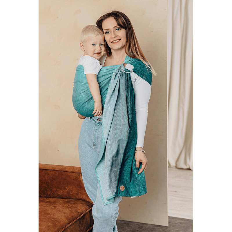 Ombre Green Ring Sling by LennyLamb - Ring SlingLittle Zen One5907557759670